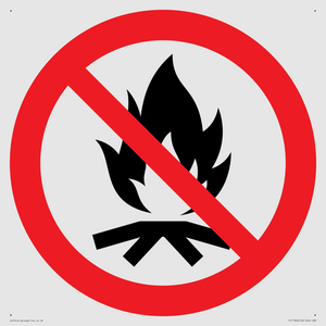 Prohibition: No campfire
